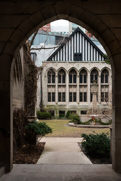 Abby courtyard