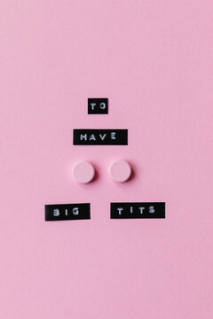 To have big tits
