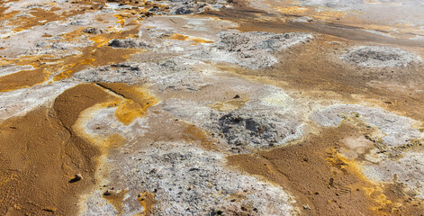 Lavalandschaft in Island 