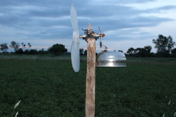 turbine in the wind