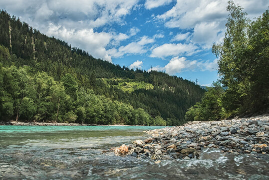 Flusslandschaft / Ried im Oberinntal