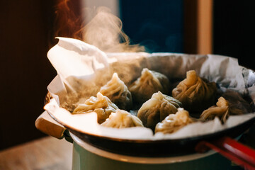 Steamed dumplings