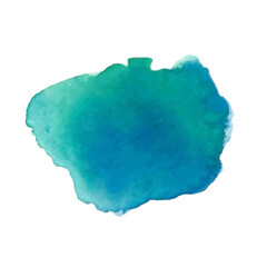 Watercolor splash texture. Vector brush. Watercolor gradient.