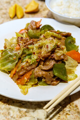 Chinese Double Sauteed Pork