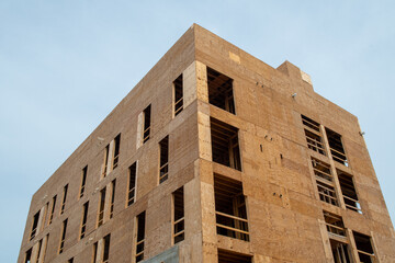 construction of a multi storey plywood house