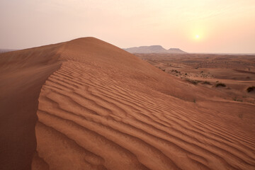 Fototapeta na wymiar desert photography in dubai