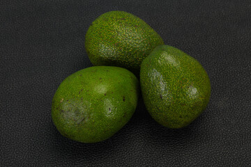 Ripe green dietary avocado - superfood