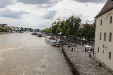 Obraz premium Regensburg in Bavaria