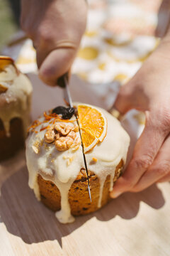 Homemade food, Orthodox Easter cake