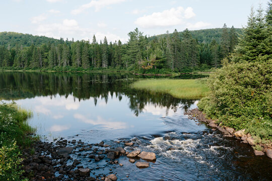 Landscape of lake