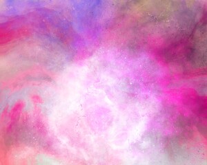 Watercolor paint like gradient background pastel ombre style. Card template for brochure, banner, wallpaper, mobile screen. Neon, girly princess theme