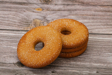 Sweet and crispy ginger cookies