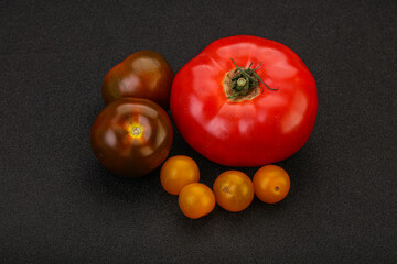 Tomato mix - red, yellow and cumato