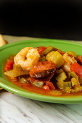 Shrimp Sausage Gumbo