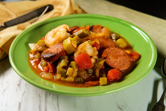 Shrimp Sausage Gumbo