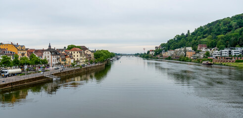 Fototapeta na wymiar Heidelberg city view