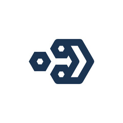 vector logo D alphabet icon illustrations