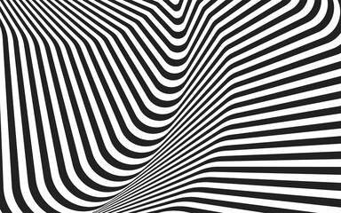 Abstract black background combination with white decoration