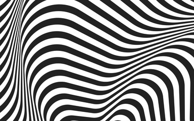 Abstract black background combination with white decoration