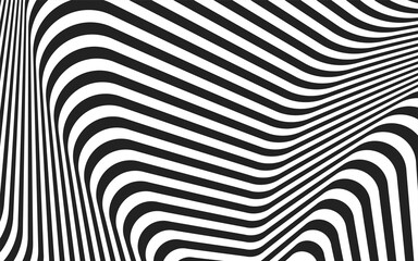 Abstract black background combination with white decoration