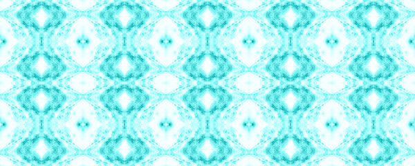 Fototapeta premium Watercolor Geometric Tile. 