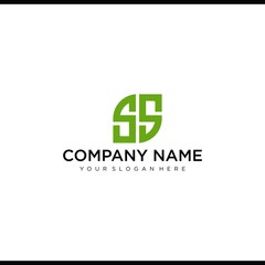 S Logo.S Letter Icon Design Vector Illustration.