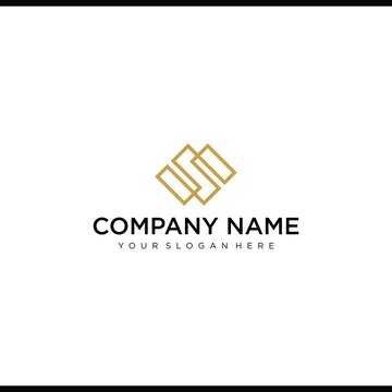 S Logo.S Letter Icon Design Vector Illustration.