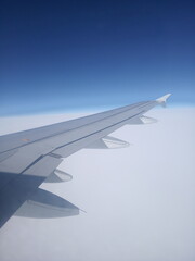 Obraz premium wing of airplane