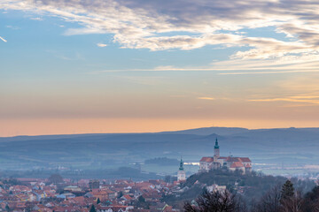 Mikulov castle, South Moravia, Czech Republic