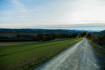 Sauerland Landschaft Herbst 