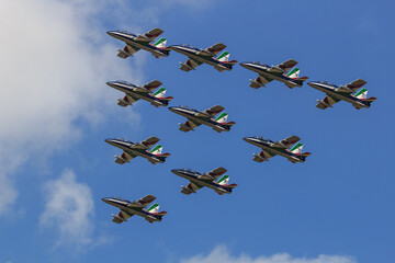 Frecce Tricolori at RIAT 
