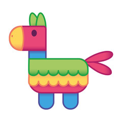 Isolated animals mexican culture tradition icon - Vector