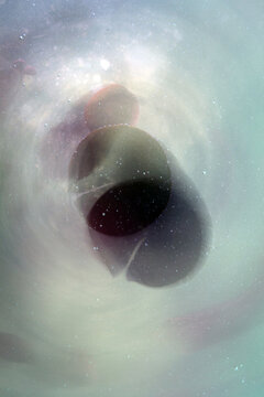 Spacey motion blur abstract background