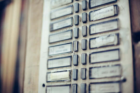 Old apartments intercom