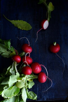 Fresh radishes