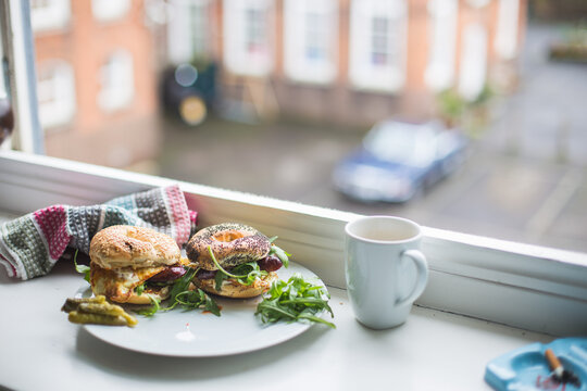 Hand made bagels (and coffee)