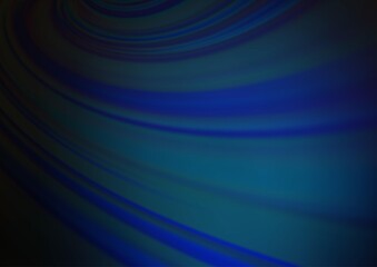 Dark BLUE vector blurred bright background. A vague abstract illustration with gradient. Brand new design for your business.
