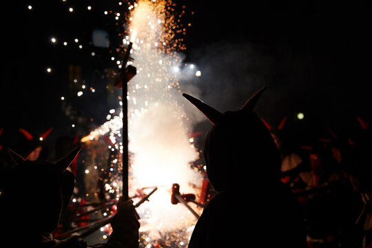 Silhouette of a Diable