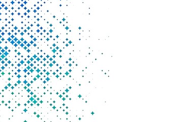 Light BLUE vector texture with beautiful stars. Decorative shining illustration with stars on abstract template. Best design for your ad, poster, banner.