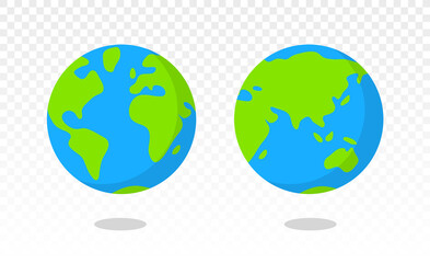 Globe Icon. World symbol. Icon world. Globe symbol. Planet Earth. Cartoon globe. Earth sign. Vector illustration. Global network. Round globe. Navigation map. World map.