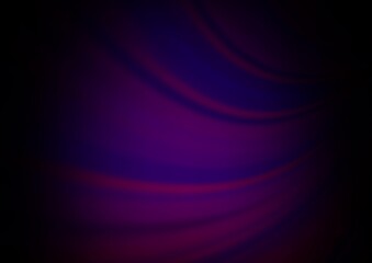 Dark Purple vector glossy abstract background. Colorful abstract illustration with gradient. Brand new style for your business design.