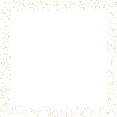 Obraz premium Gold Glitter Stars. Luxury Shiny Confetti.