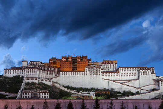 Potala Palace. Lhasa. Tibet. China