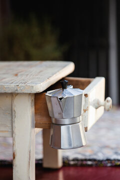 Coffee time, italian mocha coffee maker