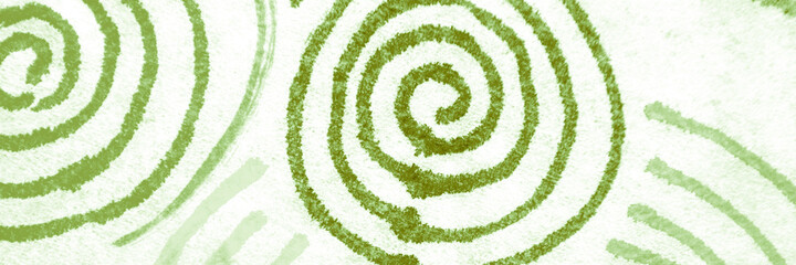 Greece Ornament. Greenery Vintage Tribal Texture. 