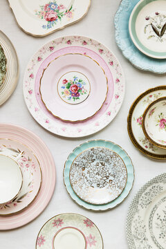 Vintage plates