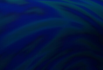 Dark BLUE vector abstract blurred background.