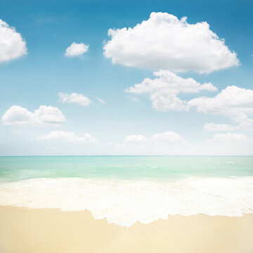 Sandy Tropical Beach