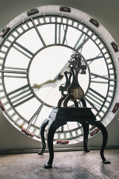 Inner Working Mechanisms and Gears of a Classic Tower Clock