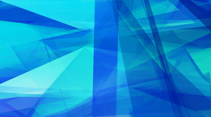 Obraz premium Crystal Futuristic Abstract